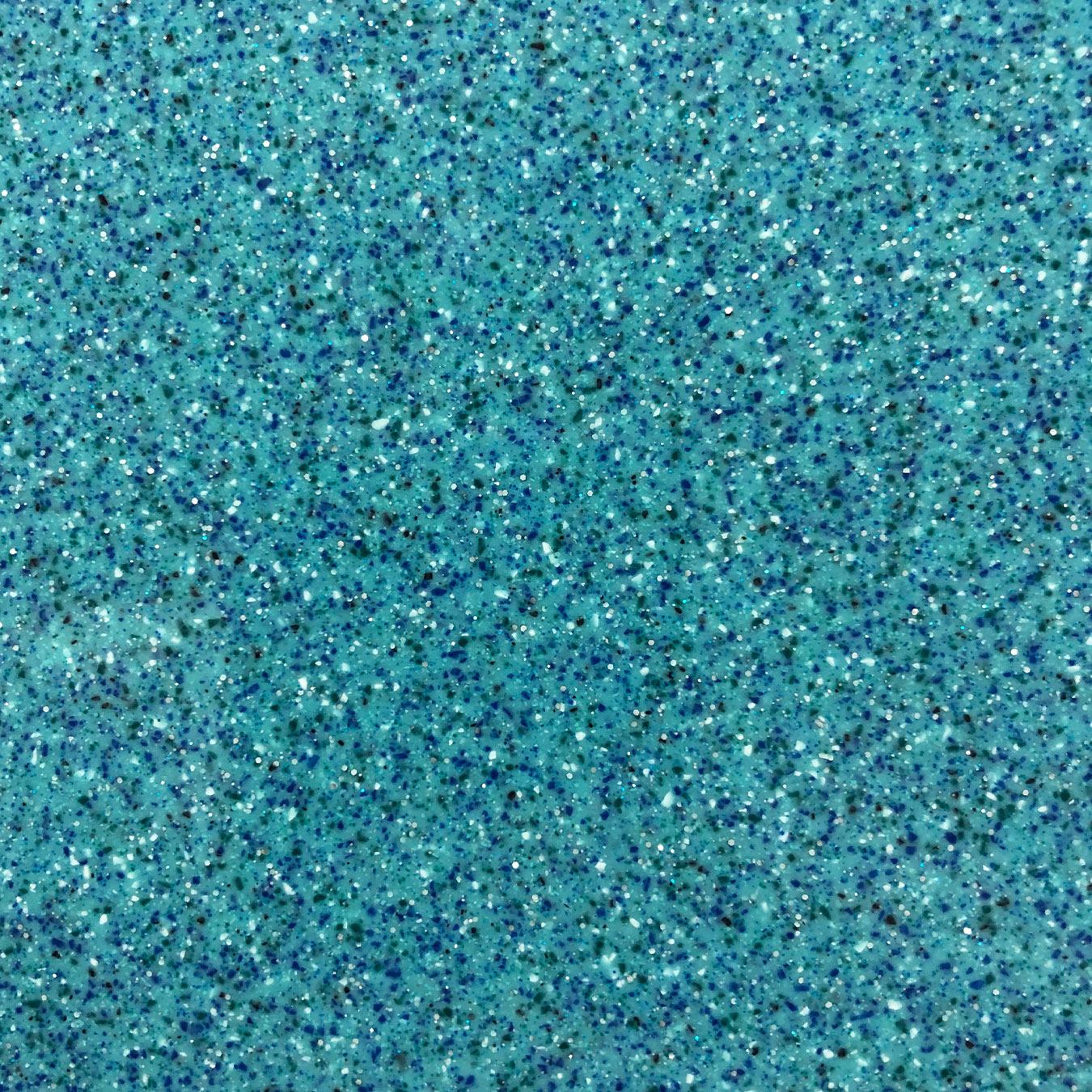 Island Teal fiberglass pool shell color