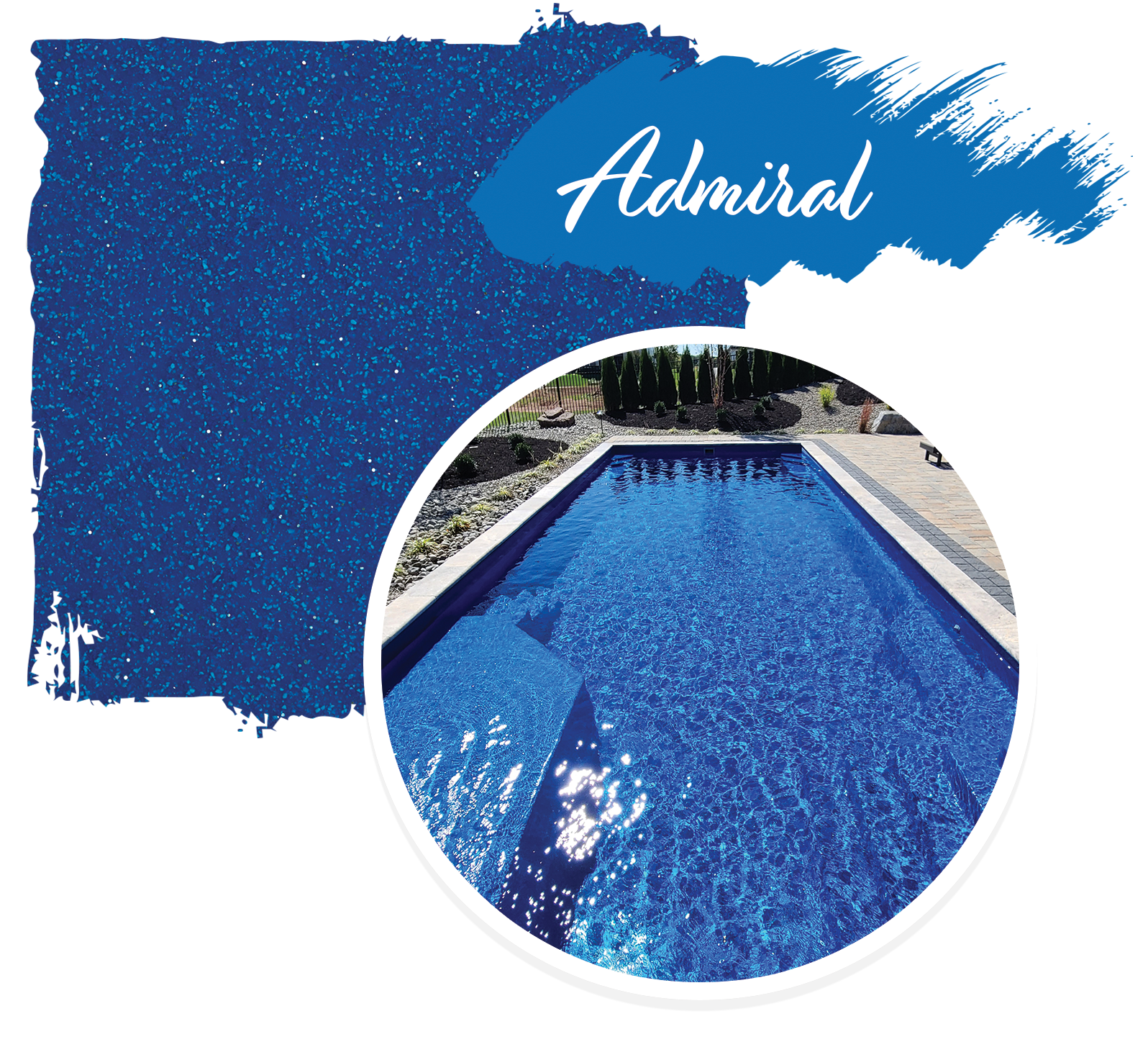 admiral fiberglass pool shell color