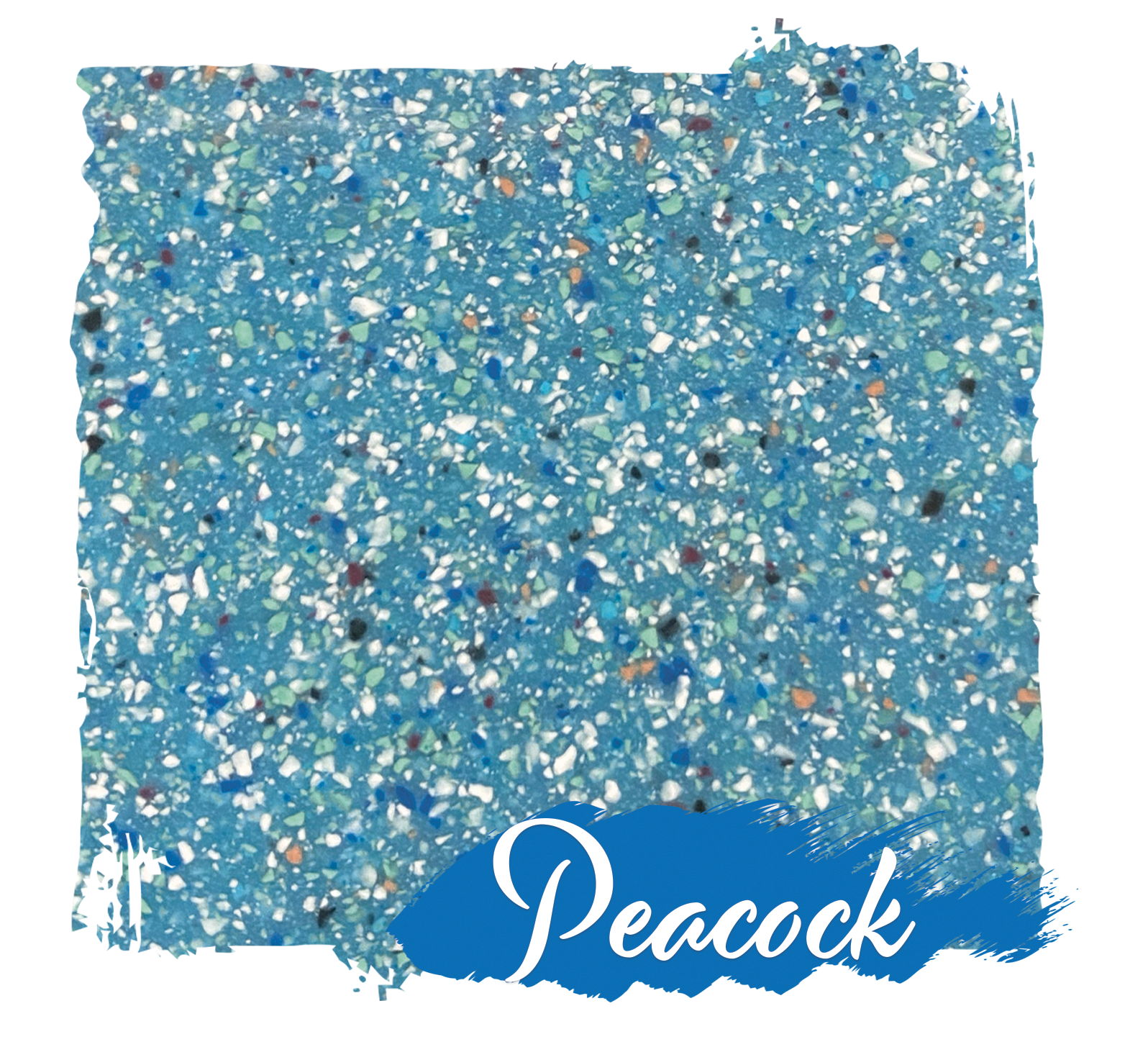 peacock fiberglass pool shell color